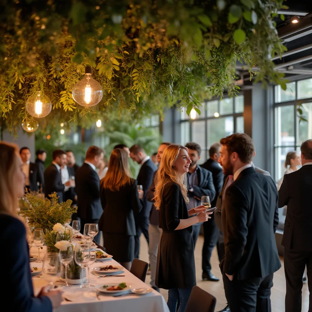 Evento de networking con clientes